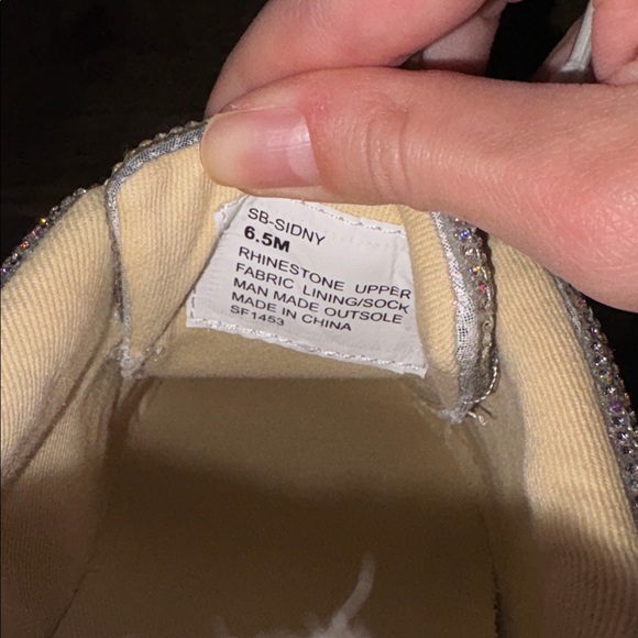 NWT Betsey Johnson Sidny Rhinestones Sneaker - Picture 8 of 8